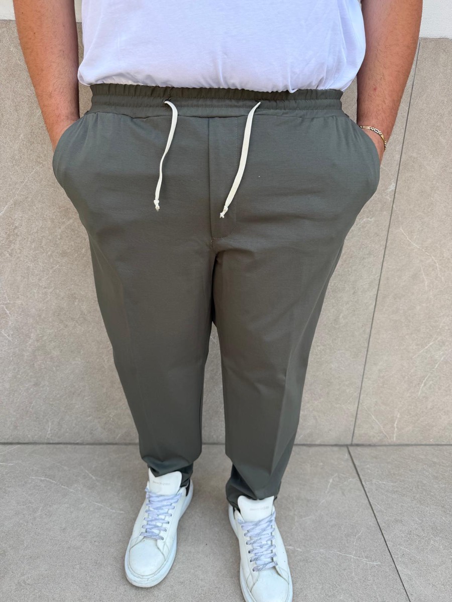 Pantalaccio Punto Milano verde militare